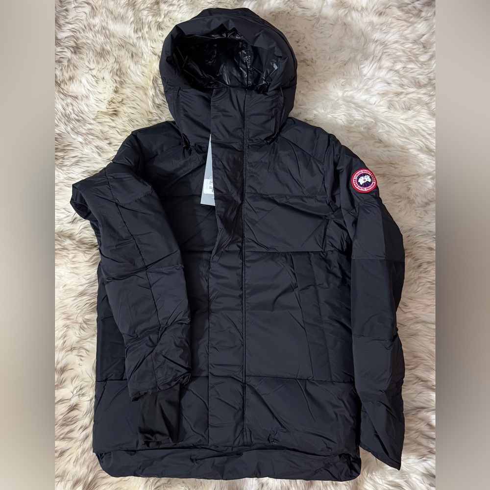 Canada Goose Mens  Armstrong Down Hoody Size L in Black Style 5076M